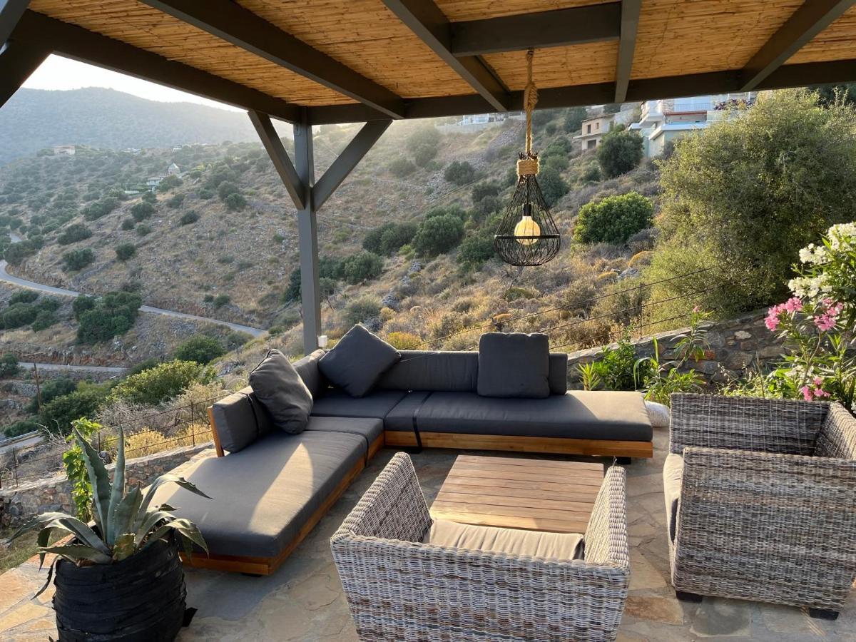Villa Estée, luxury villa with private infinity pool&jacuzzi Elounda Esterno foto