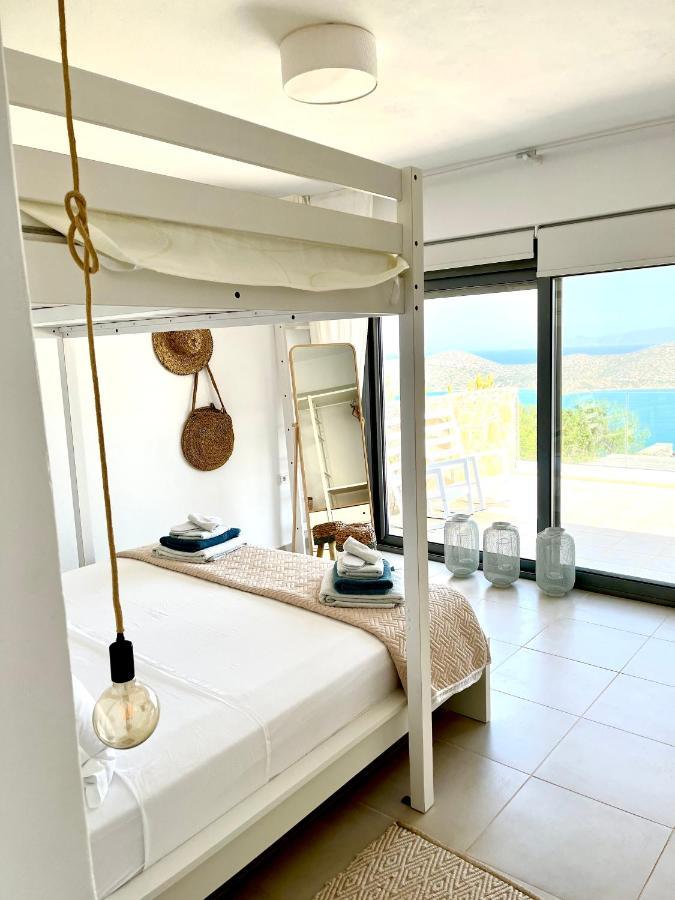 Villa Estée, luxury villa with private infinity pool&jacuzzi Elounda Esterno foto