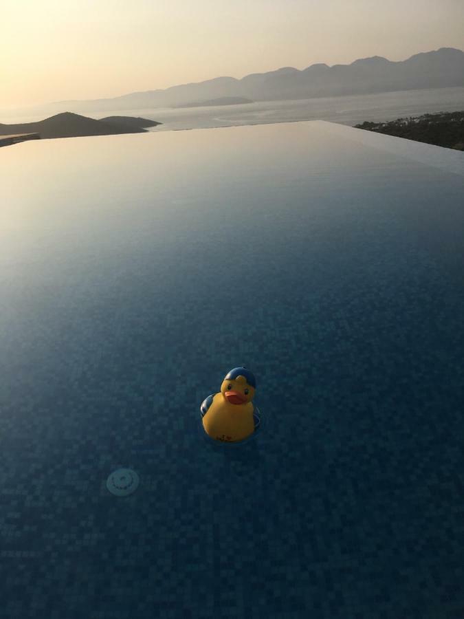 Villa Estée, luxury villa with private infinity pool&jacuzzi Elounda Esterno foto
