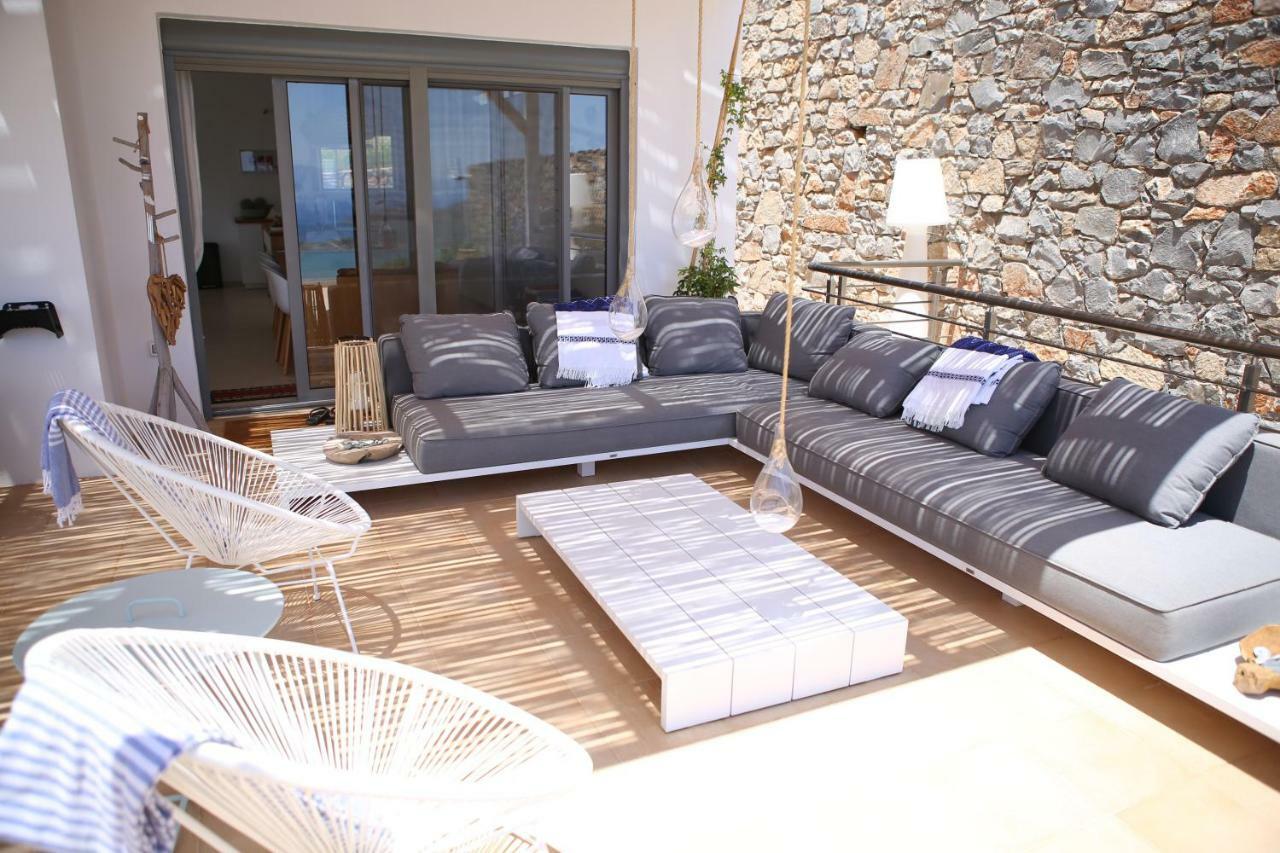 Villa Estée, luxury villa with private infinity pool&jacuzzi Elounda Esterno foto