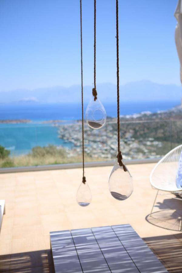 Villa Estée, luxury villa with private infinity pool&jacuzzi Elounda Esterno foto